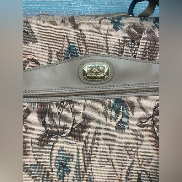 Jordache: vintage 90s floral wardrobe bag - Picture 3 of 7